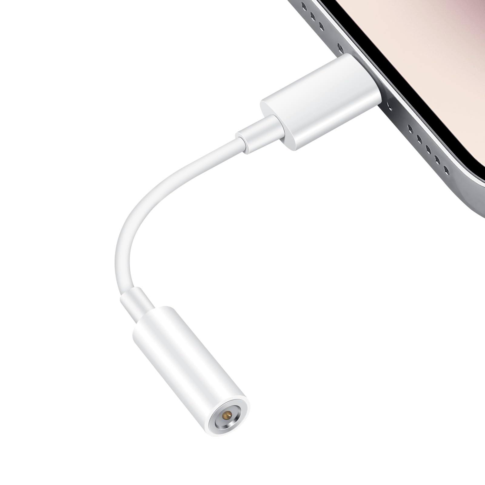 iPhone7 イヤホン 変換アダプタ20個